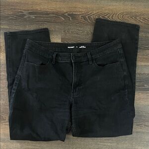 Old Navy Dark Black Denim Pants